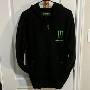 Official Monster Energy Zip-Up Hoodie
